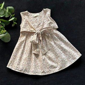 Serendipity Girls Boutique Floral Bow Easter Dress